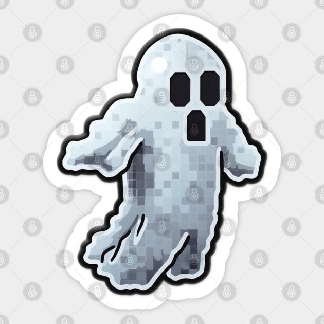 Outlet Ghost - The Disco Ghost Sticker by Copper City Dungeon